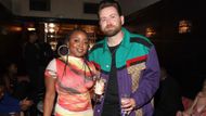 Quinta Brunson and Kevin Jay Anik attend the Hall Of Fame Induction Celebration for Dwyane Wade at Chateau Marmont's Bar Marmont on August 06, 2023 (Source: Getty)